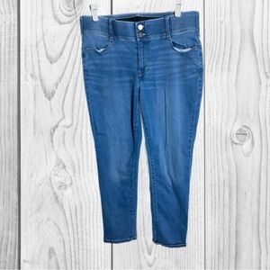 Nine West Blue Slim Waist Ankle Jeans size 16